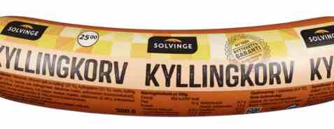 Bilde av Solvinge kyllingkorv 300gr.