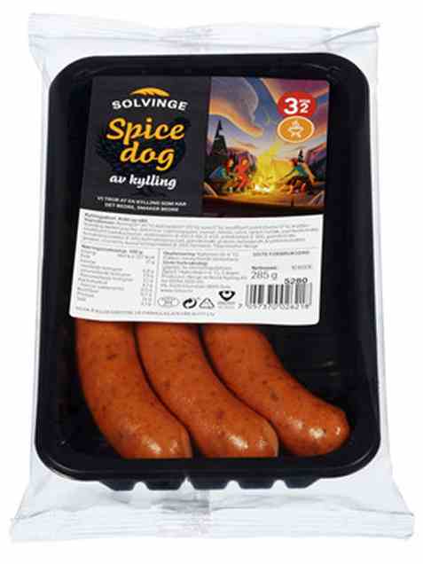 Bilde av Solvinge spice dog 285gr.