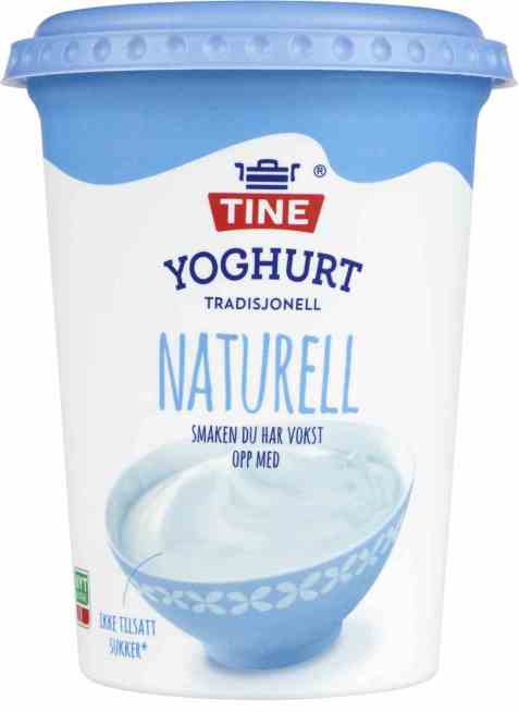 Bilde av Tine Yoghurt Naturell.