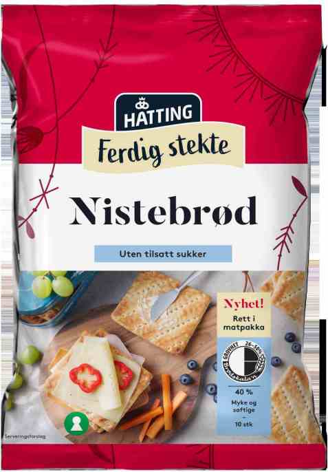 Bilde av Hatting nistebrød. Bilde av Hatting nistebrød.