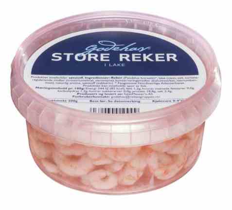 Bilde av Godehav store reker i lake 200g.