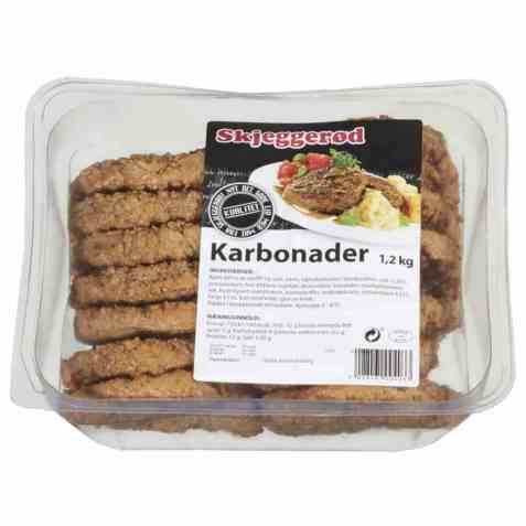 Bilde av Skjeggerød Karbonader 1,2kg.