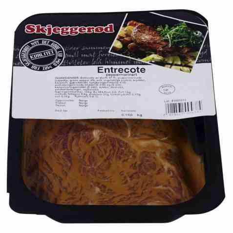 Bilde av Skjeggerød Storfe Entrecote Pepper 160g.