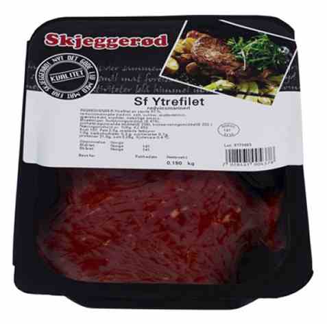 Bilde av Skjeggerød rødvinsmarinert ytrefilet 150g.