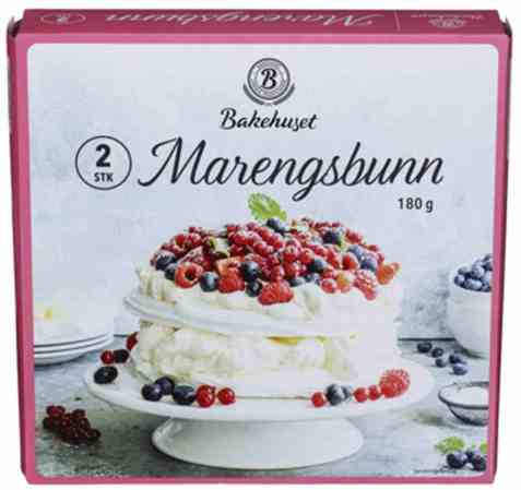 Bilde av Bakehuset marengsbunn 2pk 180g.