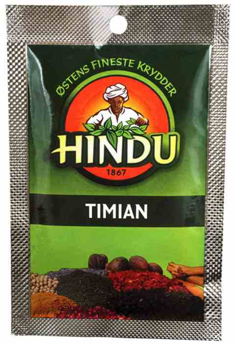 Bilde av Hindu timian pose. Bilde av Hindu timian pose.