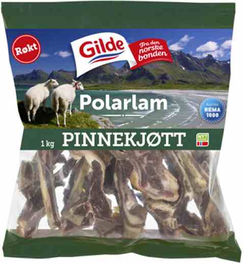 Bilde av Gilde Polarlam pinnekjøtt røkt.