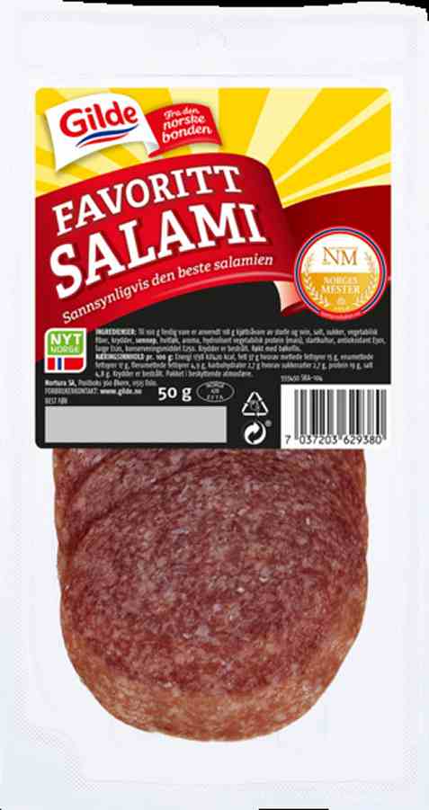 Bilde av Gilde Favorittsalami 50 gr.
