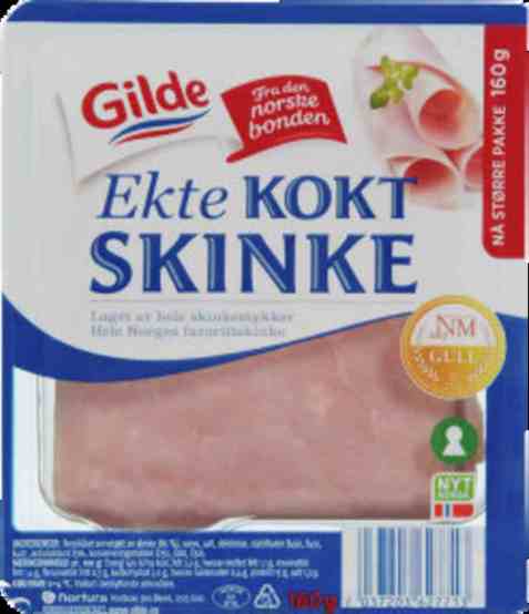 Bilde av Gilde ekte kokt skinke 160 gr.