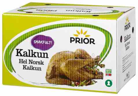 Bilde av Prior kalkun hel norsk 5,4kg.