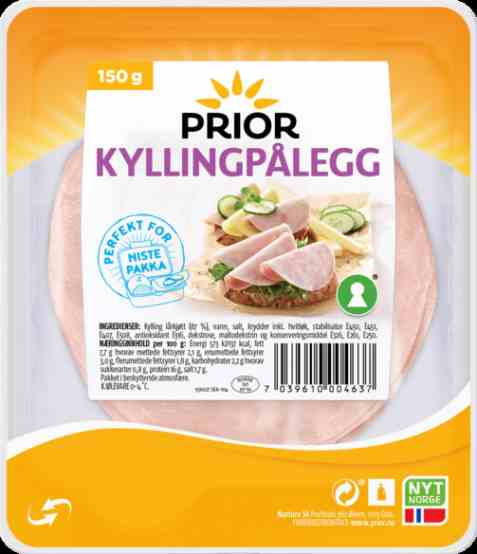 Bilde av Prior Kyllingpålegg 150g.