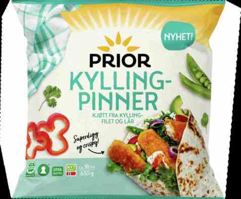 Bilde av Prior Kyllingpinner 630g.