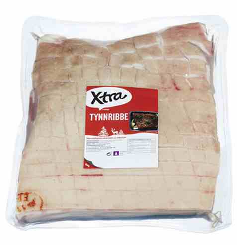 Bilde av Coop Xtra tynnribbe 2,9kg.