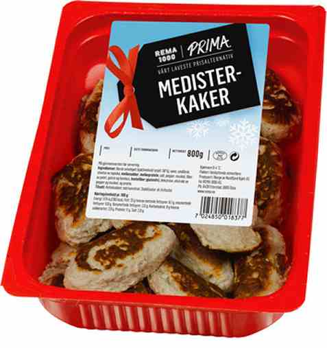 Bilde av Rema 1000 Prima Medisterkaker  800gr.