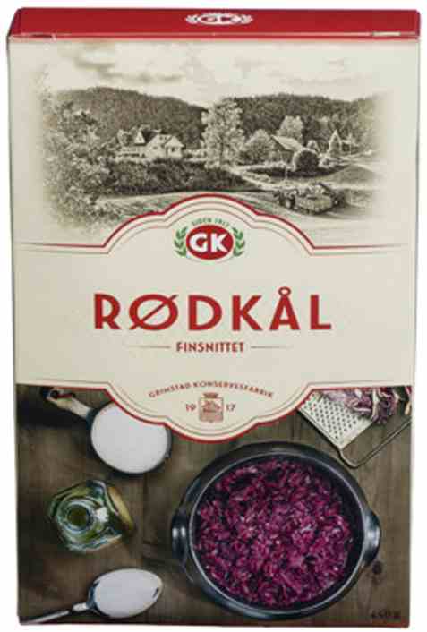 Bilde av Grimstad rødkål 450gr.