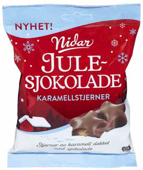 Bilde av Nidar karamellstjerner.