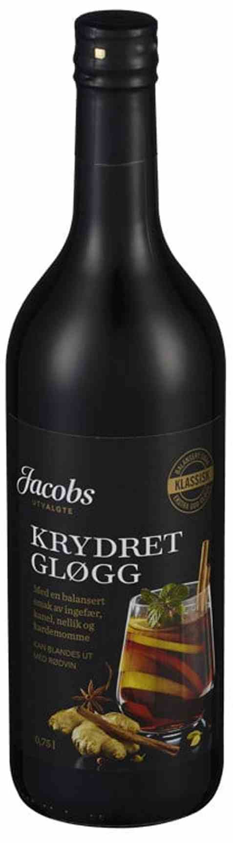 Bilde av Jacobs Utvalgte krydret gløgg 750ml.