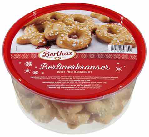 Bilde av Berthas Berlinerkranser 275gr.