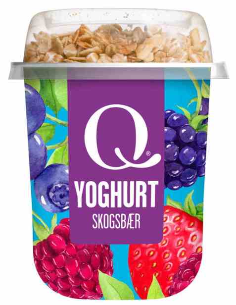 Bilde av Q yoghurt m/musli skogsbær.