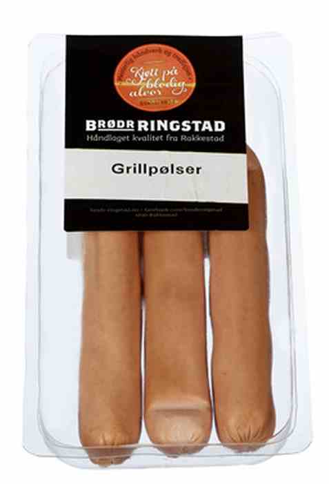 Bilde av Brødrene Ringstad Grillpølser 270gr.