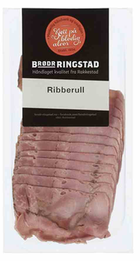 Bilde av Brødrene Ringstad Ribberull Skåret 100g.