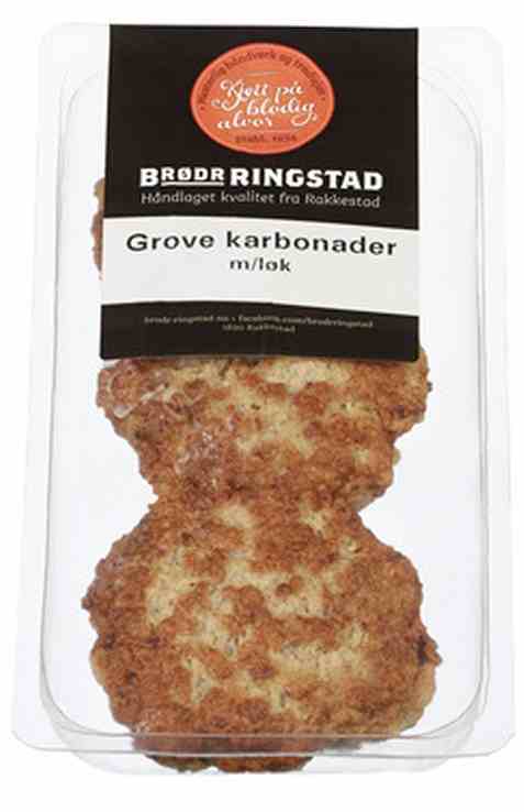 Bilde av Brødrene Ringstad Grove Karbondader m/Løk 270gr.