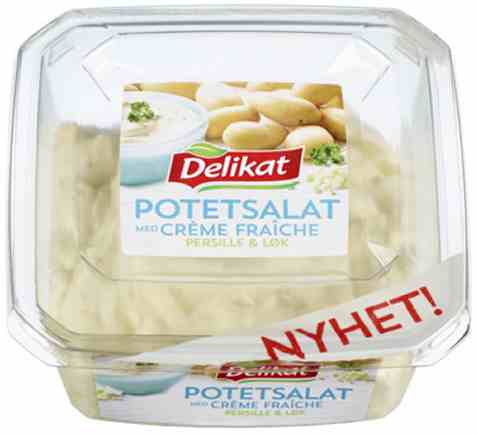 Bilde av Delikat potetsalat creme fraiche persille og løk 300gr.