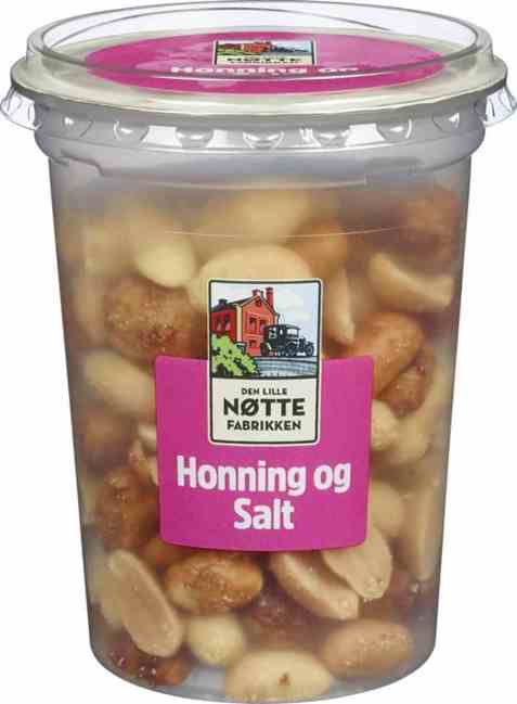 Bilde av Den Lille Nøttefabrikken nøttemix honning og salt 110gr.