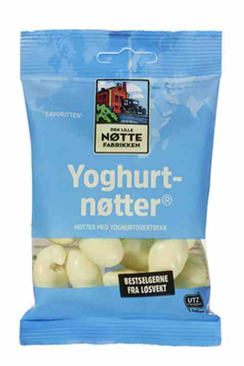 Bilde av Den Lille Nøttefabrikken Yoghurtnøtter 90gr.