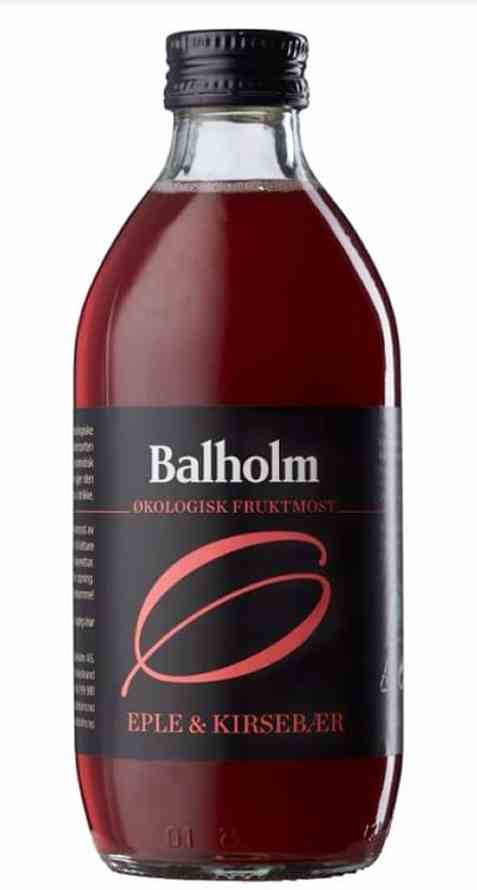 Bilde av Balholm økologisk eple og kirsebær 33cl. Bilde av Balholm økologisk eple og kirsebær 33cl.