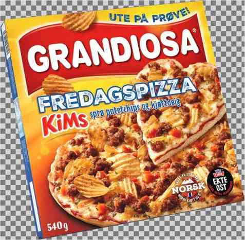 Bilde av Grandiosa fredagspizza.