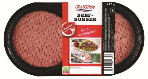 Bilde av Gilde Beef Burger.