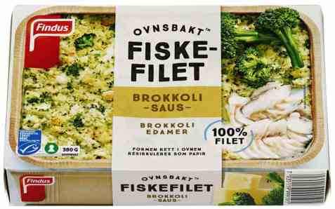 Bilde av Findus Ovnsbakt fiskefilet med brokkoli.