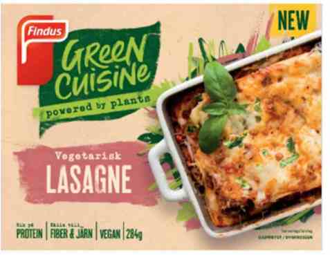 Bilde av Findus green cuisine vegetarlasagne 450gr.