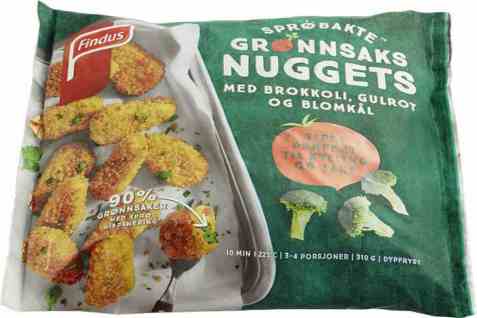 Bilde av Findus grønnsaks nuggets 310gr.