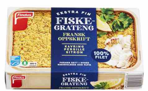 Bilde av Findus ekstra fin fransk fiskegrateng 380gr.