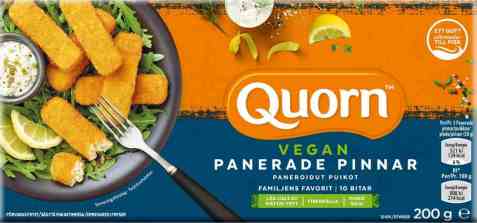 Bilde av Quorn vegan panerede pinner 200gr.