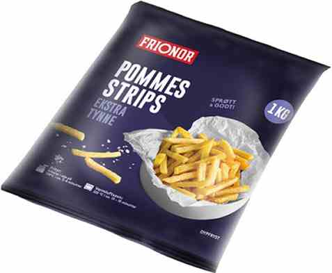 Bilde av Frionor pommes strips 1kg.