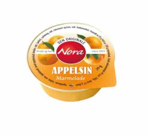 Bilde av Nora kuvertbeger Appelsinmarmelade.