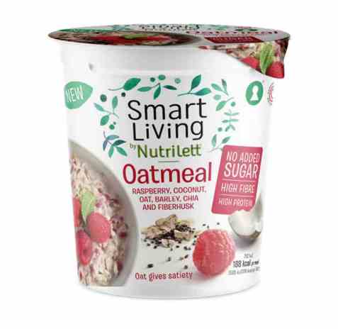 Bilde av Nutrilett oatmeal raspberry 50gr.
