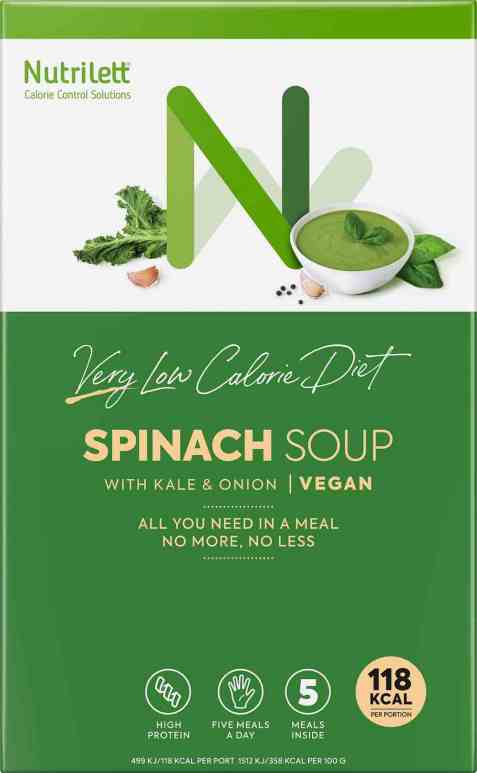 Bilde av Nutrilett soup spinat 5 pk.