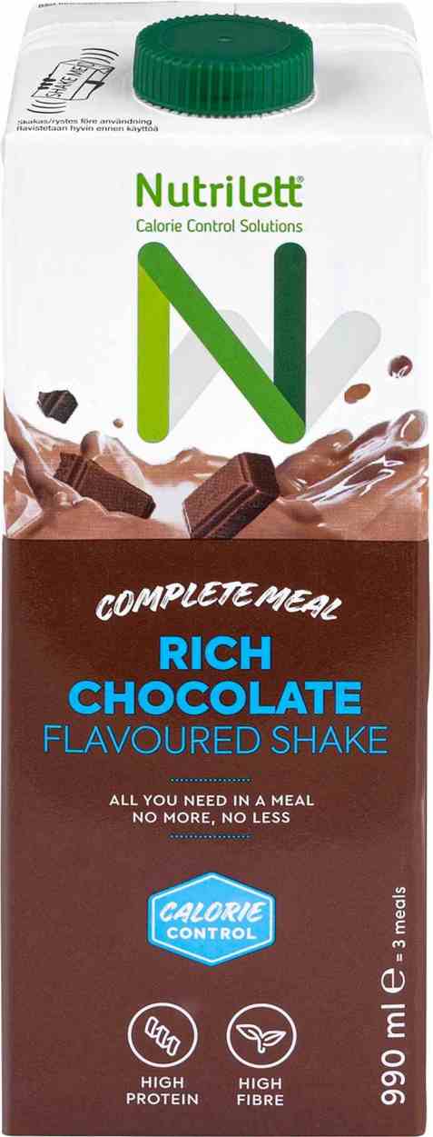 Bilde av Nutrilett Shake rich chocolate 990ml.