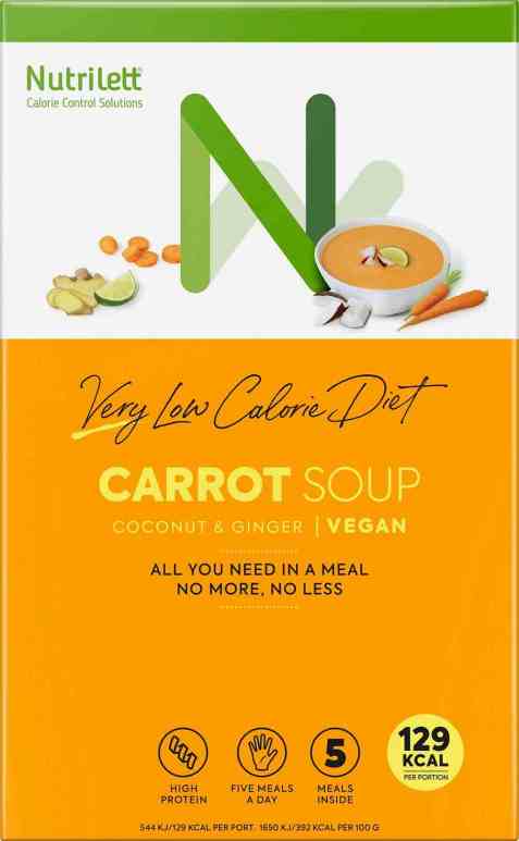 Bilde av Nutrilett soup gulrot 5 pk.