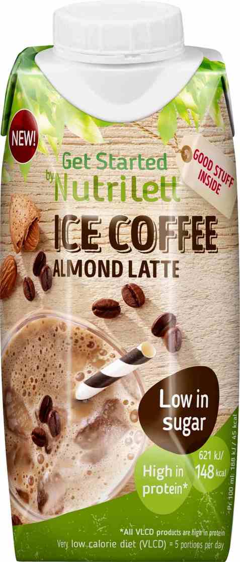 Bilde av Nutrilett drikke ice coffee almond latte 330ml.