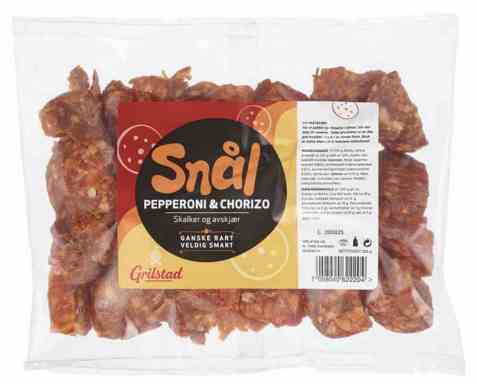 Bilde av Grilstad pepperoni snål skalker og avskjær 200gr.