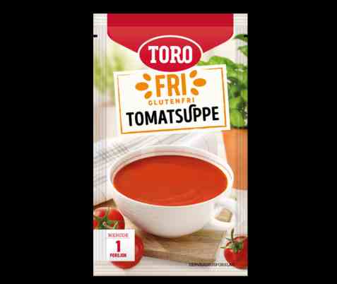 Bilde av Toro glutenfri tomatsuppe porsjonspakning.