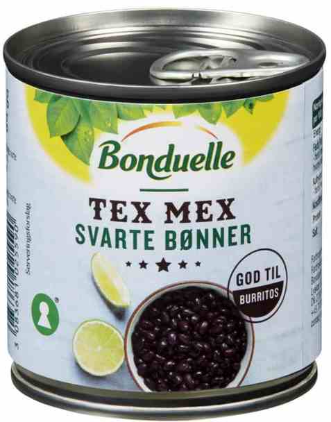 Bilde av Bonduelle Svarte bønner.