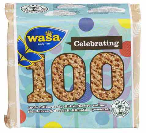 Bilde av Wasa 100 frø og havsalt 245gr.