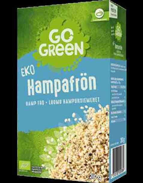 Bilde av Gogreen økologisk hampfrø.