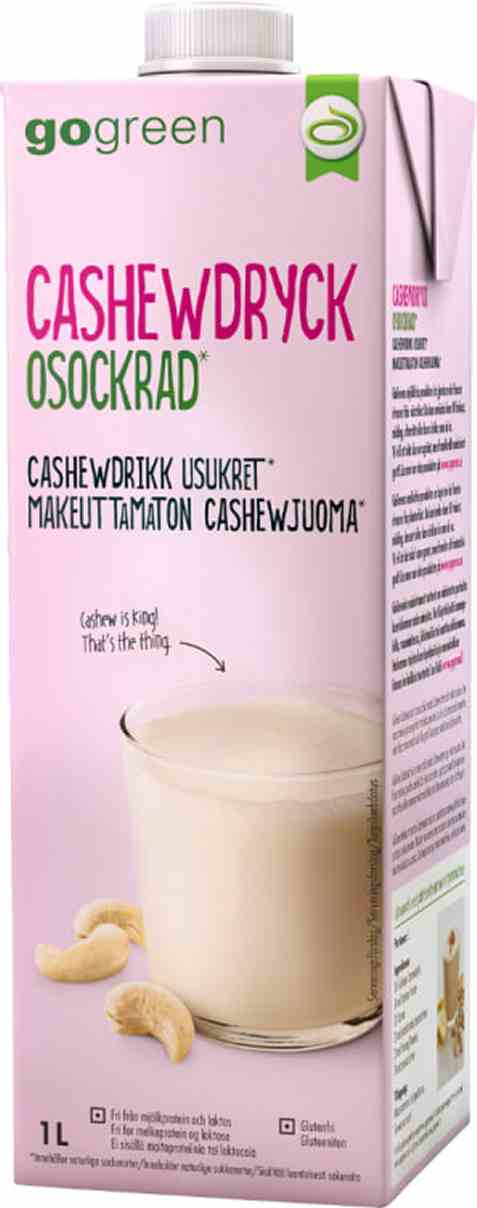 Bilde av GoGreen cashewdrikk.